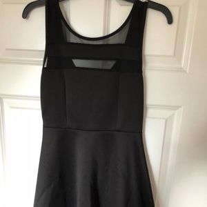 Black Skater Dress 👗🖤